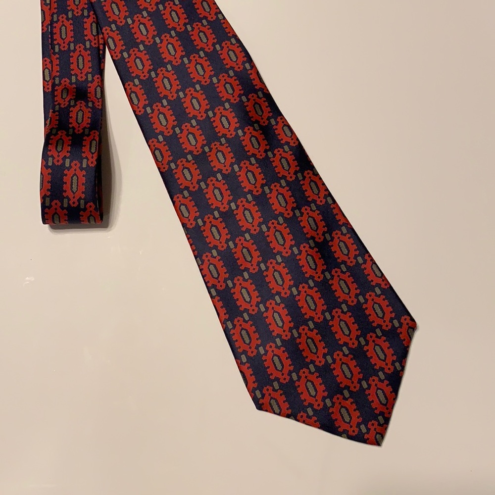Vintage Battaglia Silk Italian Tie